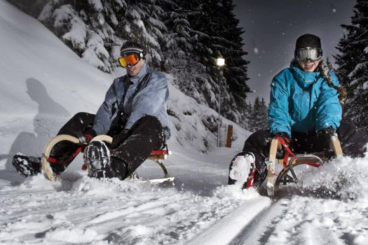 Zjazd na sankach 2.5km - Dolni Morava