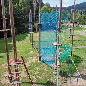 Park linowy, Minigolf - Kletno