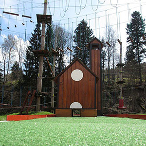 Park linowy, Minigolf - Kletno