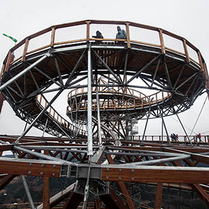 Ścieżka w chmurach - Dolni Morava