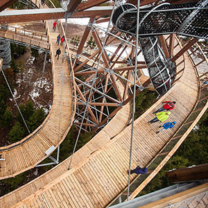 Ścieżka w chmurach - Dolni Morava