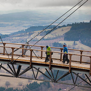 Ścieżka w chmurach - Dolni Morava