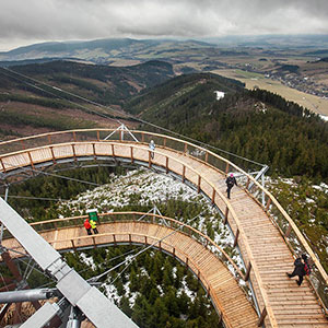 Ścieżka w chmurach - Dolni Morava