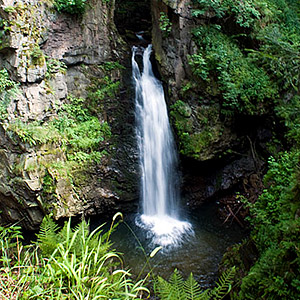 Wodospad Wilczki - Międzygórze