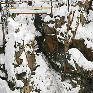 Wodospad Wilczki - Międzygórze