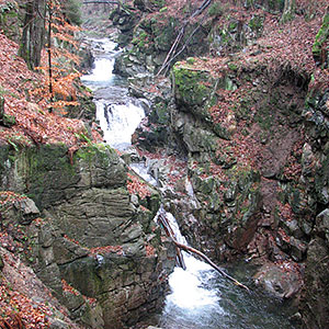 Wodospad Wilczki - Międzygórze