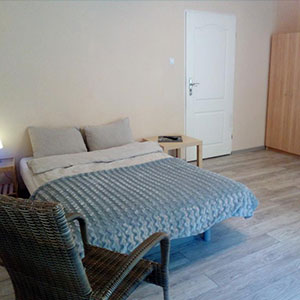 Kaskada, pokoje gościnne