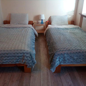 Kaskada, pokoje gościnne