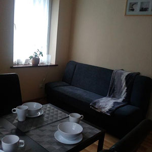 Kaskada, pokoje gościnne