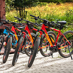 Rowery elektryczne  - Czarna Góra i Masyw Śnieżnika