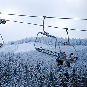 Śniegu przybywa - Czarna Góra