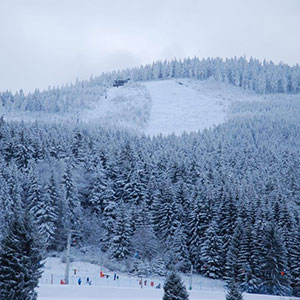 Śniegu przybywa - Czarna Góra