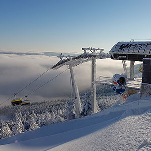 Trwają ferie w Masywie Śnieżnika - Czarna Góra i Masyw Śnieżnika