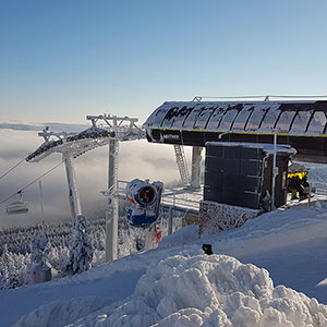 Trwają ferie w Masywie Śnieżnika - Czarna Góra i Masyw Śnieżnika