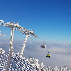 Trwają ferie w Masywie Śnieżnika - Czarna Góra i Masyw Śnieżnika