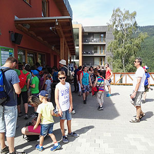 Wakacyjny dzień w Dolni Morava