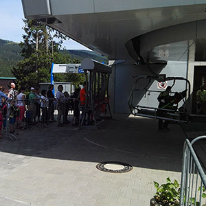 Wakacyjny dzień w Dolni Morava