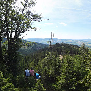 Wakacyjny dzień w Dolni Morava