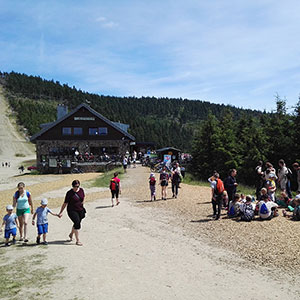 Wakacyjny dzień w Dolni Morava