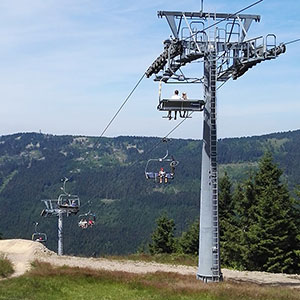 Wakacyjny dzień w Dolni Morava