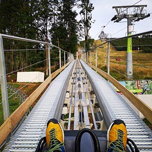 Zjeżdżalnia w Dolni Morava - Czarna Góra i Masyw Śnieżnika